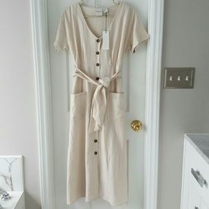 Rachel Zoe 100% Linen Dress